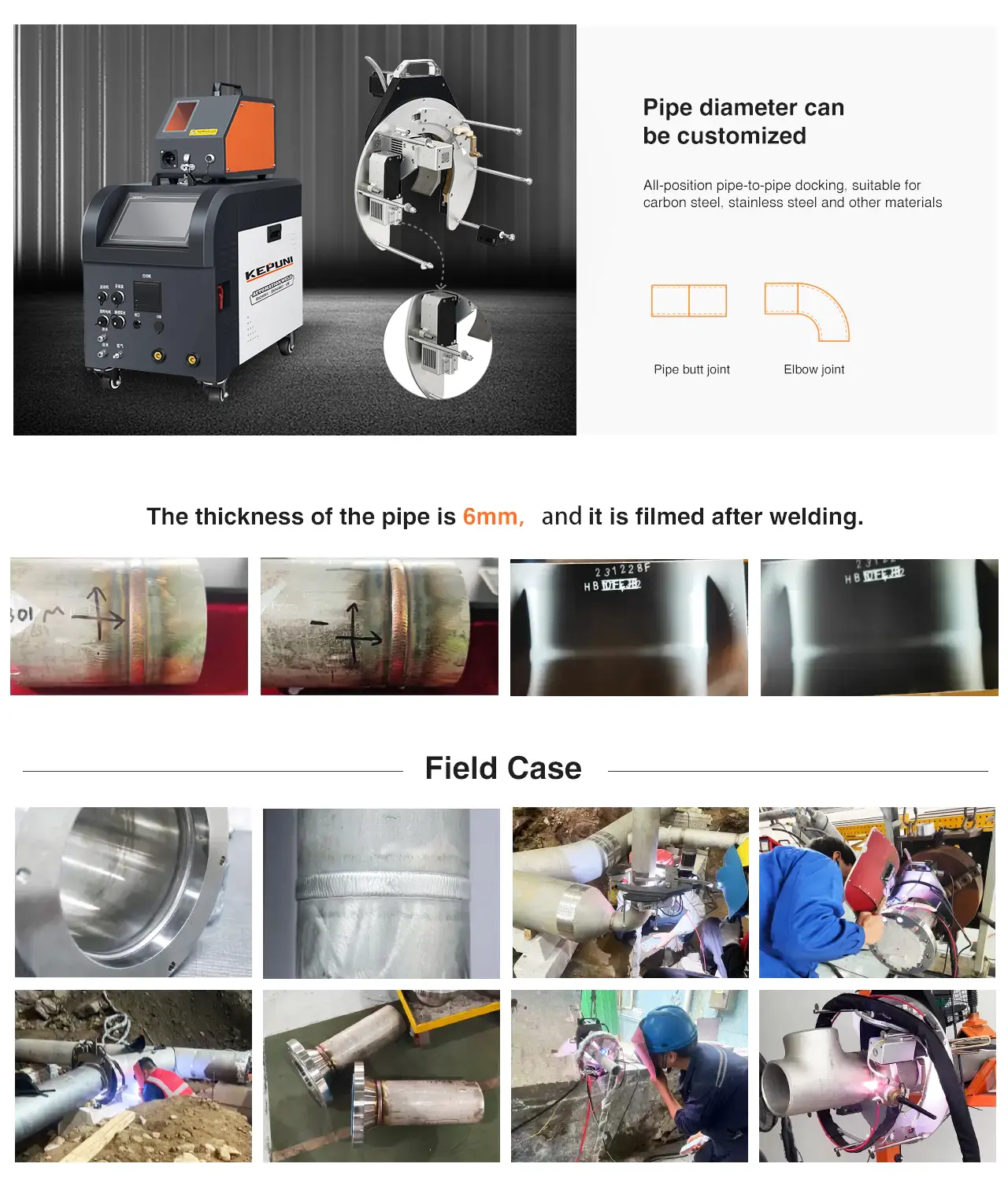 Open Type Add Wire Orbital Welding Head-1